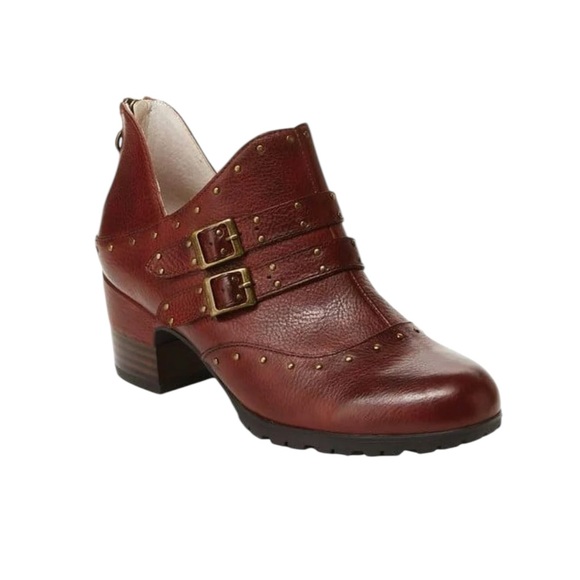 Jambu Miranda Women’s Leather Western Ankle Bootie in Brown Size 7 - Picture 2 of 10